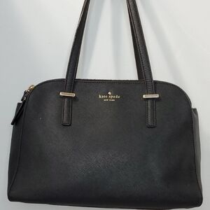 Kate Spade Cedar St. Elissa Black Leather Handbag